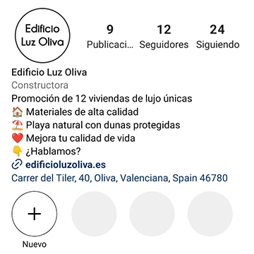 Perfil | Edificio Luz Oliva